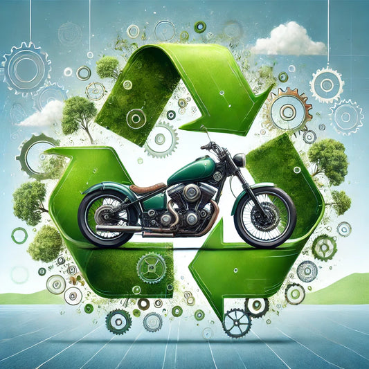 Wie Recycling von Motorradteilen zur Umwelt beiträgt