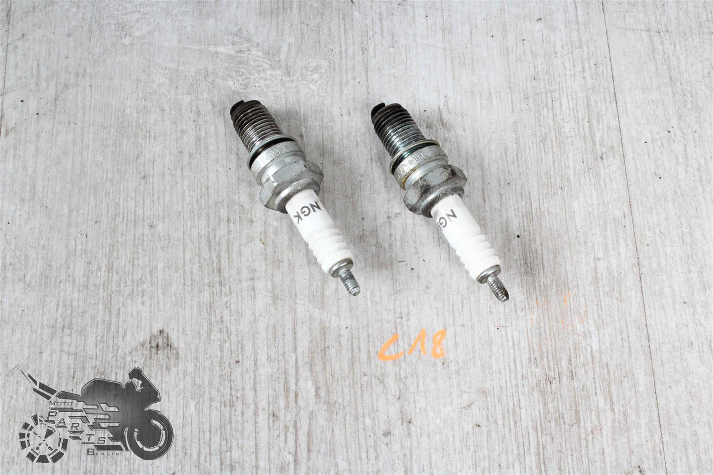 Set of spark plugs light brown good BMW F 650 +ST 169 1993-2000 