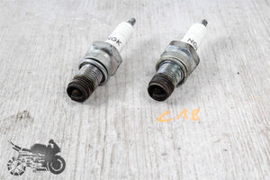 Set of spark plugs light brown good BMW F 650 +ST 169 1993-2000 