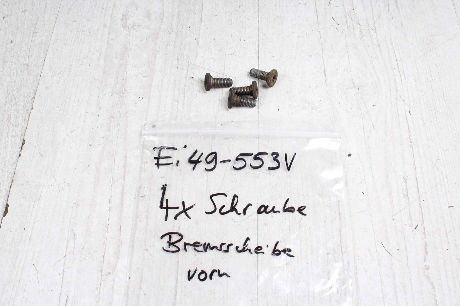 4x Schraube Bremsscheibe vorn BMW R 1150 RT R22 01-04  BMW   