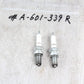 2x used spark plugs deer brown BMW F 650 +ST 93-2000 169 