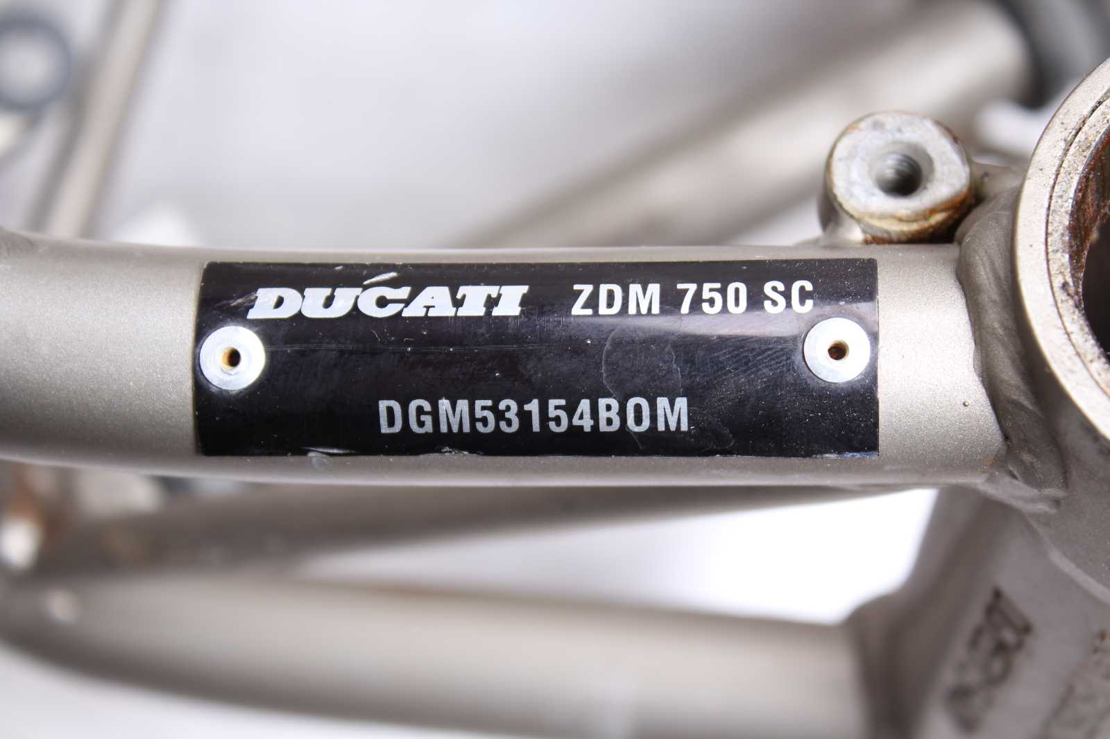 Rahmen Hauptrahmen Ducati 750 SS ZDM750SC 90-98  Ducati   