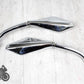 Set Spiegel Silber Chrom Kawasaki Suzuki Yamaha  Unbekannt   