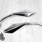 Set Spiegel Silber Chrom Kawasaki Suzuki Yamaha  Unbekannt   