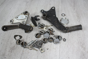 Set Fußrastenhalter Platte Kawasaki Suzuki Yamaha Honda unbekannt  Unbekannt   