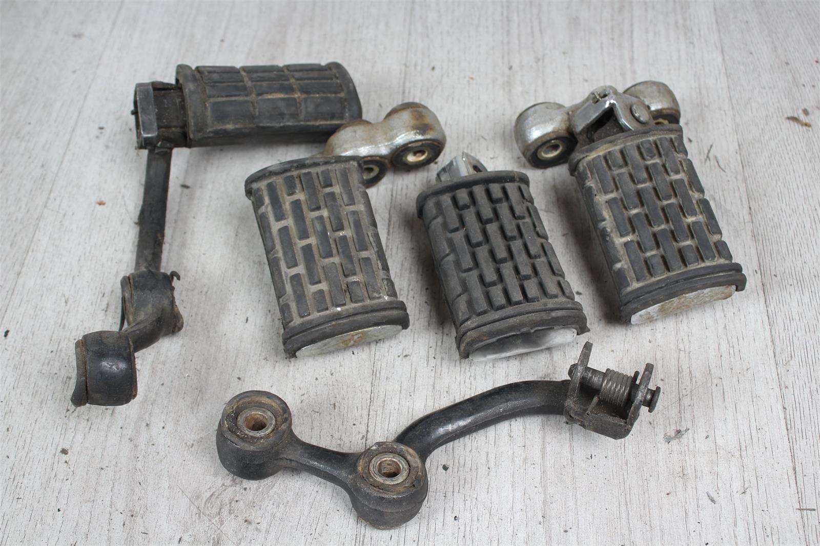 Set Fußrasten Rastenhalter Kawasaki Suzuki Yamaha Honda unbekannt  Unbekannt   