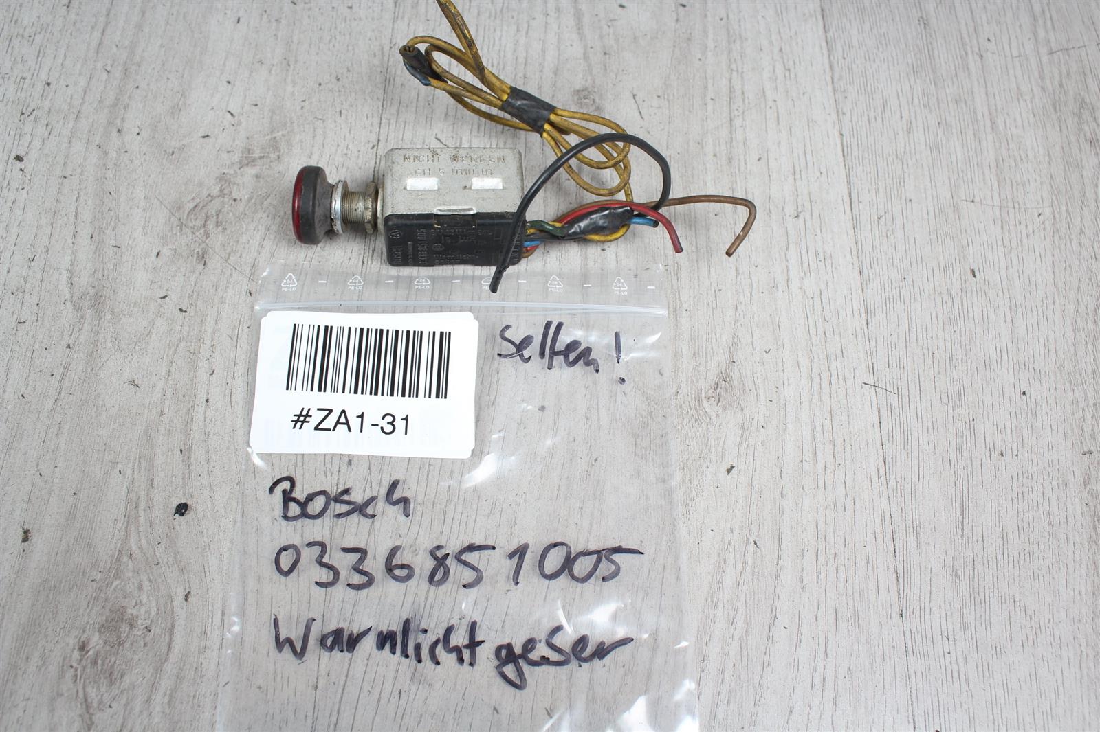 Warnlichtschalter Blinkgeber 6v Bosch 0336851005 Modell unbekannt  Unbekannt   