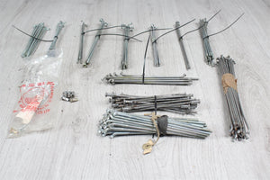 Set Speichen Speichenschrauben Kawasaki Suzuki Yamaha Honda unbekannt  Unbekannt   