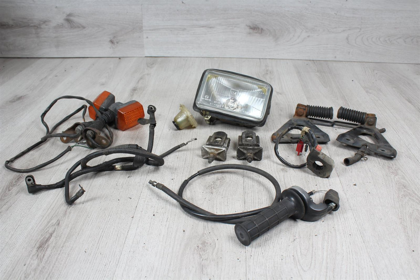 Set Blinker Scheinwerfer Fußraste Kawasaki Suzuki Yamaha Honda unbekannt  Unbekannt   