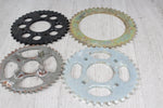 Set 4x Zahnrad Kettenblatt Ritzel Kawasaki Suzuki Yamaha Honda unbekannt  Unbekannt   