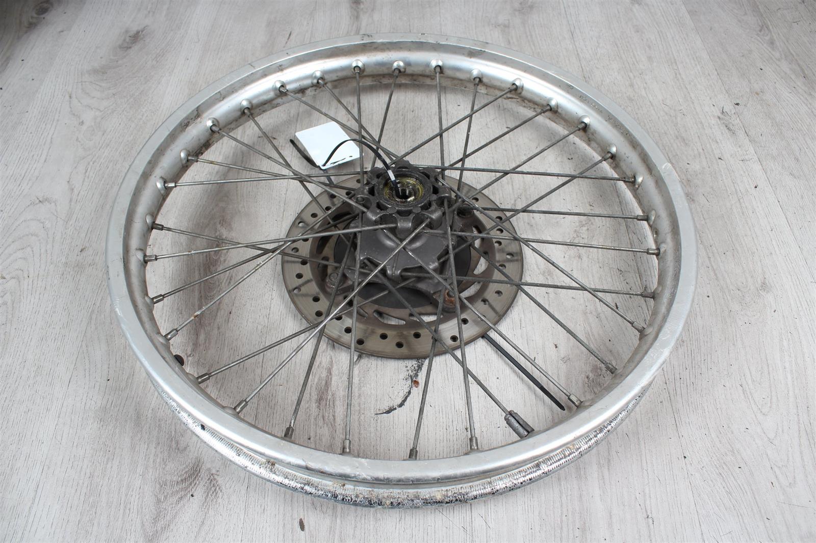 Vorderrad Speichenfelge vorn + Bremsscheibe 21x1.85 Honda XL 600 R PD03 83-87  Honda   