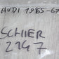 Zündunterbrecher Schier 2147 Bosch 1237013007 Modell unbekannt  Unbekannt   