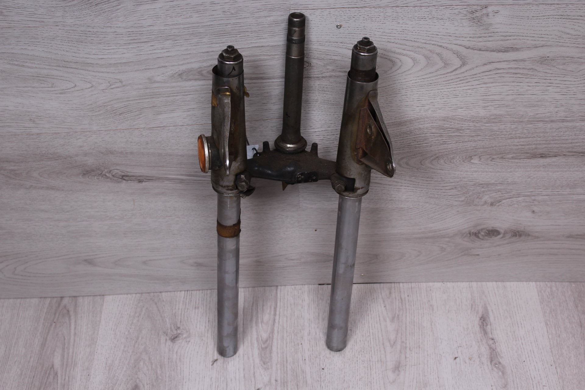 Set Gabelbrücke unten, Tauchrohre, Lampenhalter Honda CB 500 T TWIN CB500T 74-76  Honda   