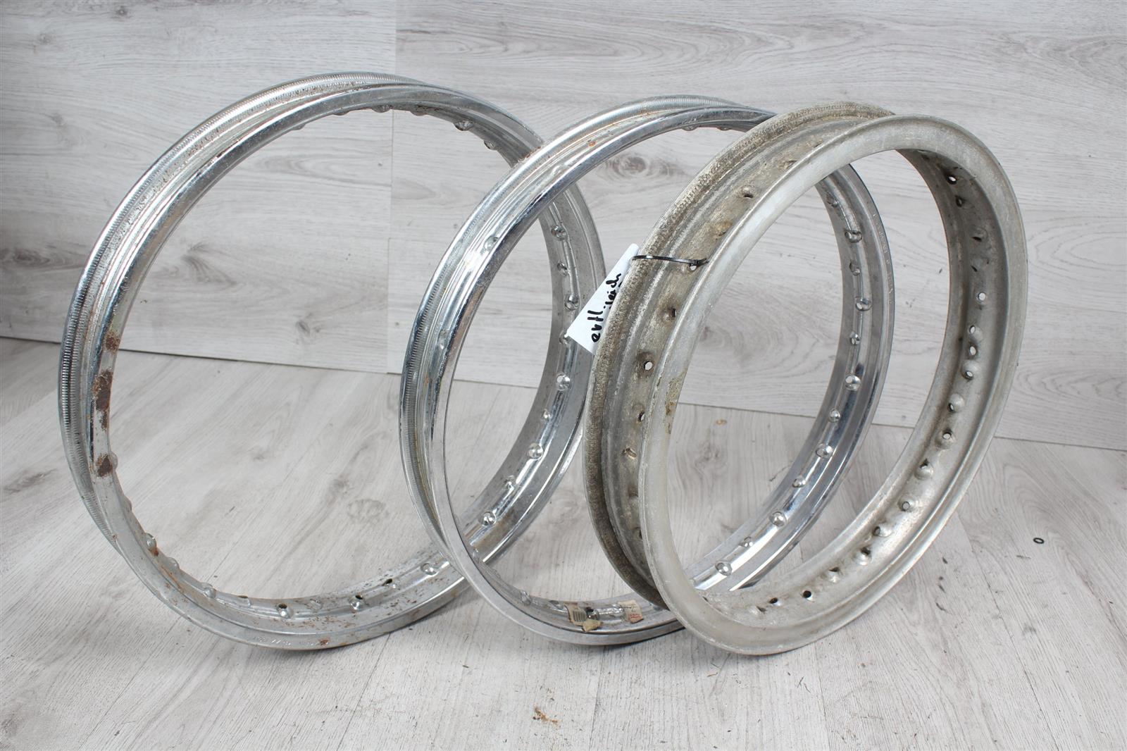 Set Felgenringe 1,65x18 1,60x18 Kawasaki Suzuki Yamaha Honda unbekannt  Unbekannt   