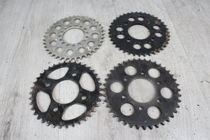 Set 4x Zahnrad Ritzel Kettenblatt Kawasaki Suzuki Yamaha Honda unbekannt  Unbekannt   