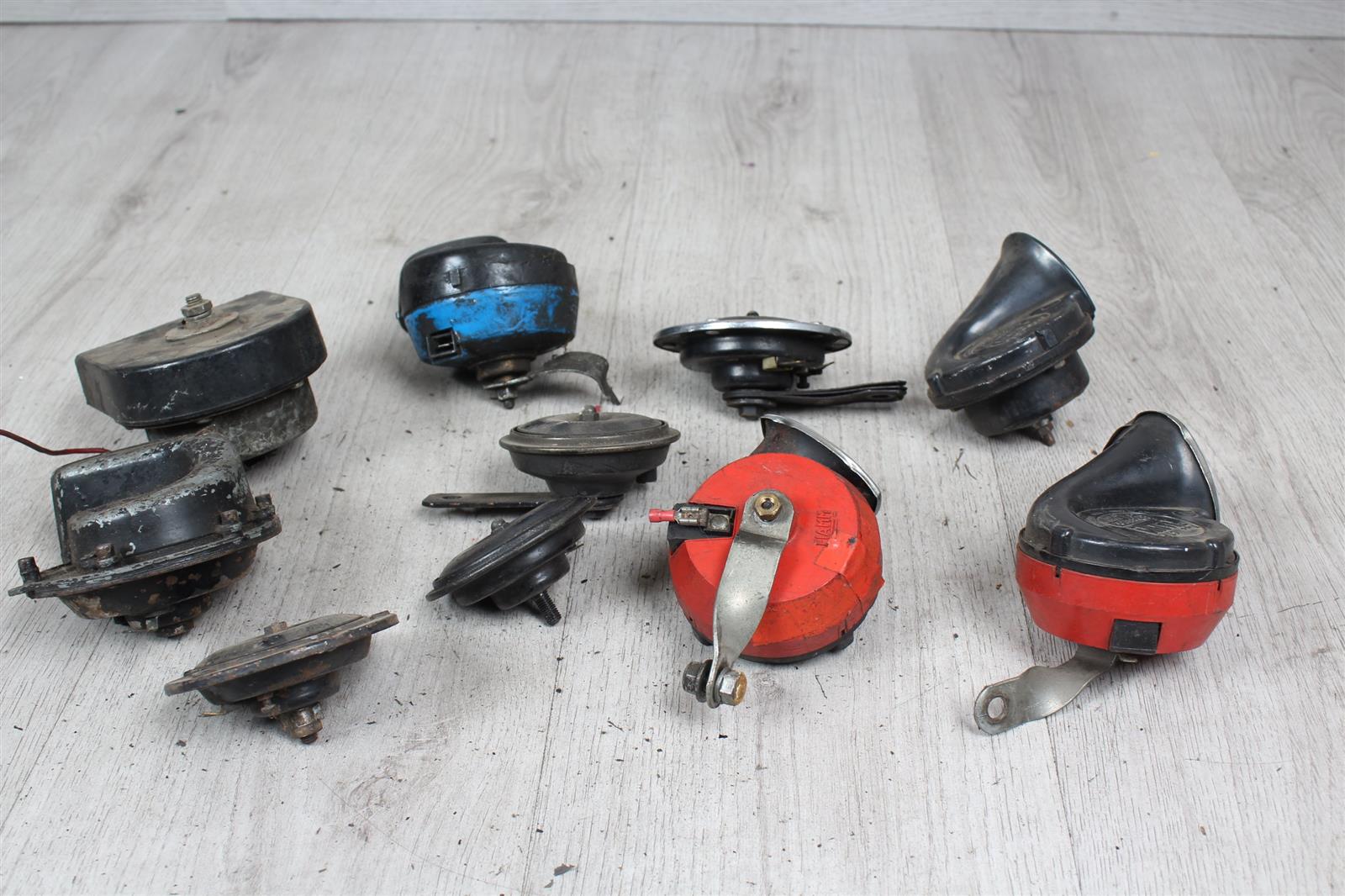 Set Hupe Horn Signal Kawasaki Suzuki Yamaha Honda unbekannt  Unbekannt   