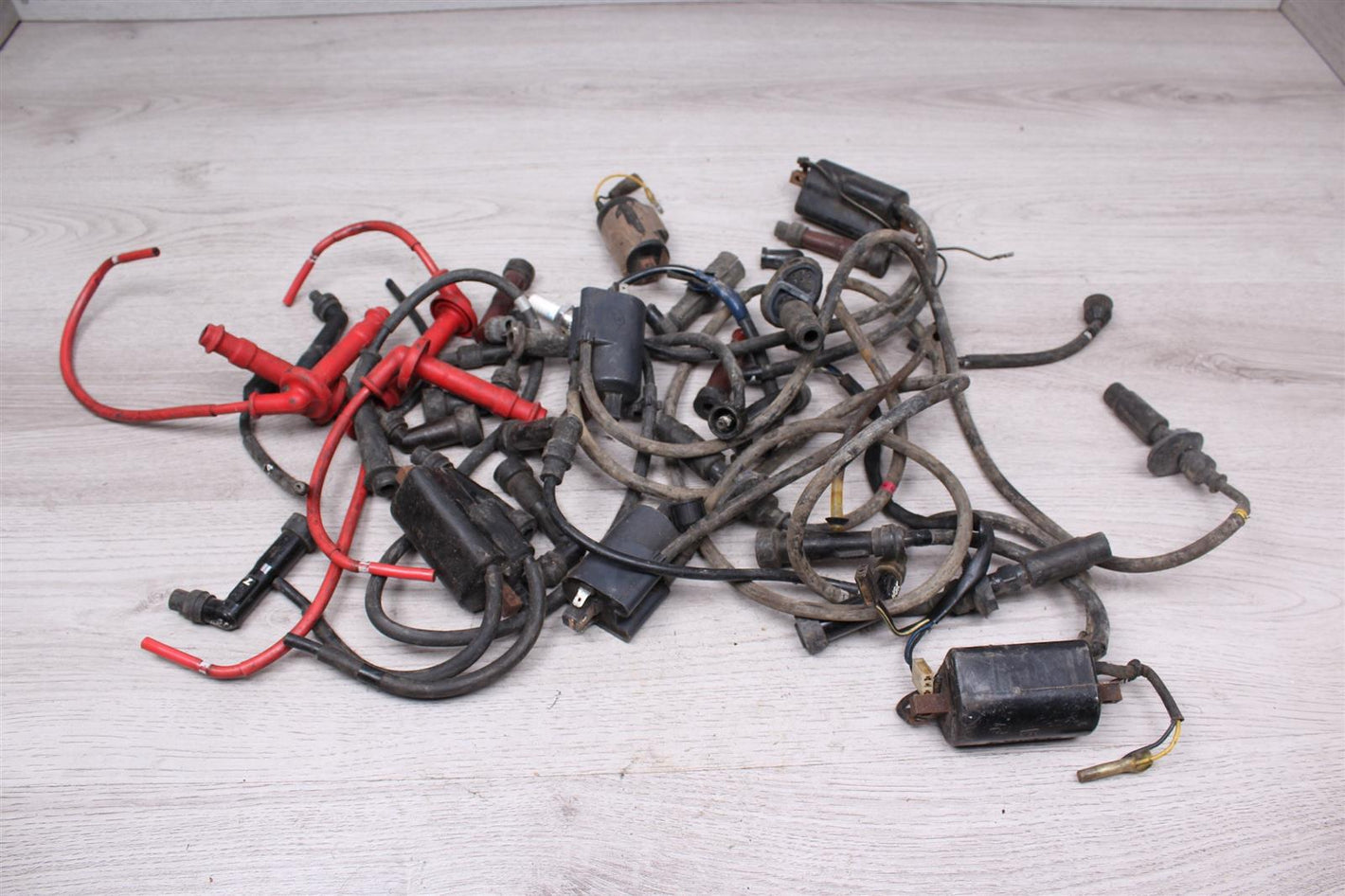 Set Zündspulen Kerzenstecker Kawasaki Suzuki Yamaha Honda unbekannt  Unbekannt   