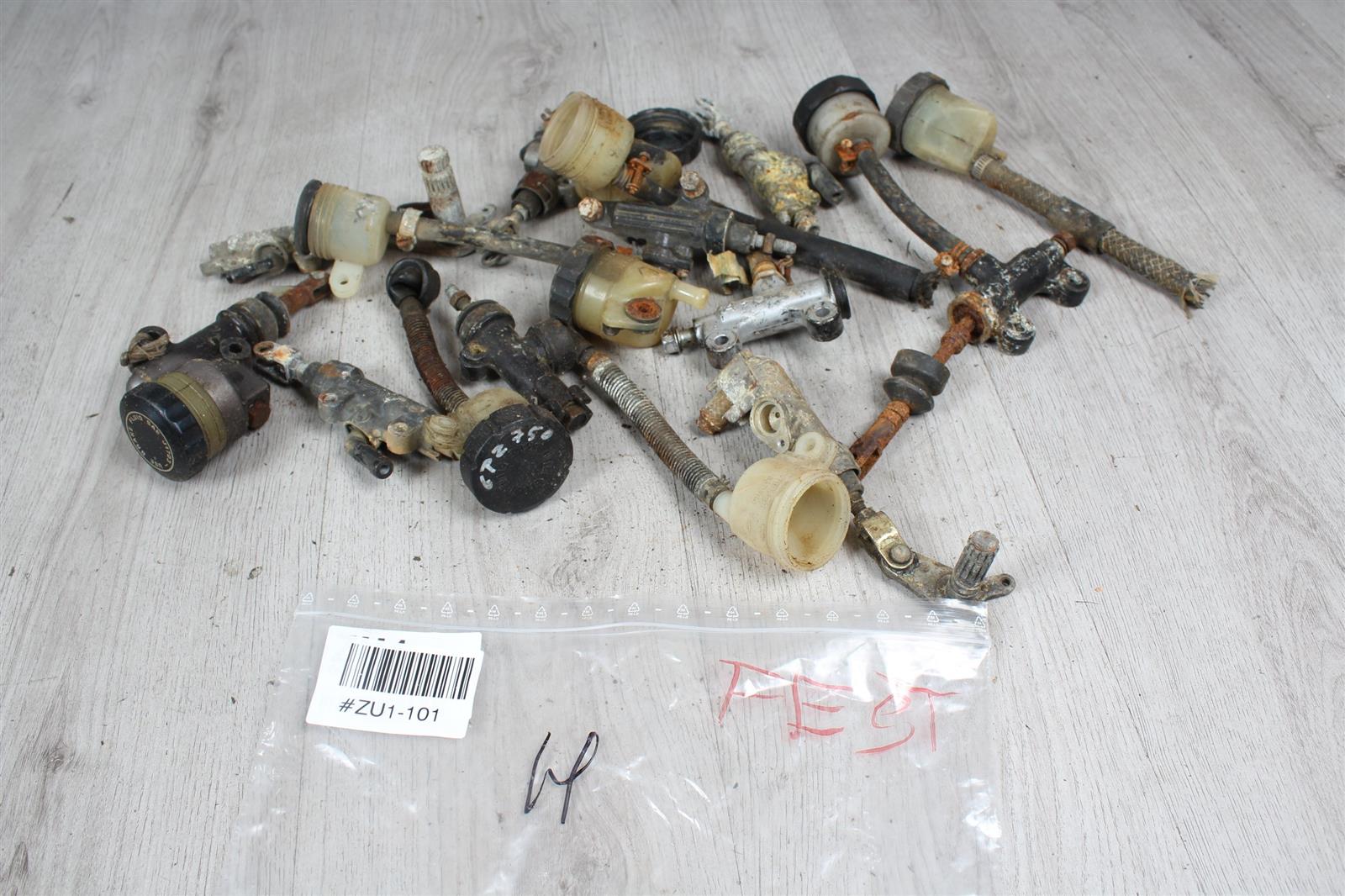 Set Bremspumpen Zylinder hinten Kawasaki Suzuki Yamaha Honda unbekannt  Unbekannt   