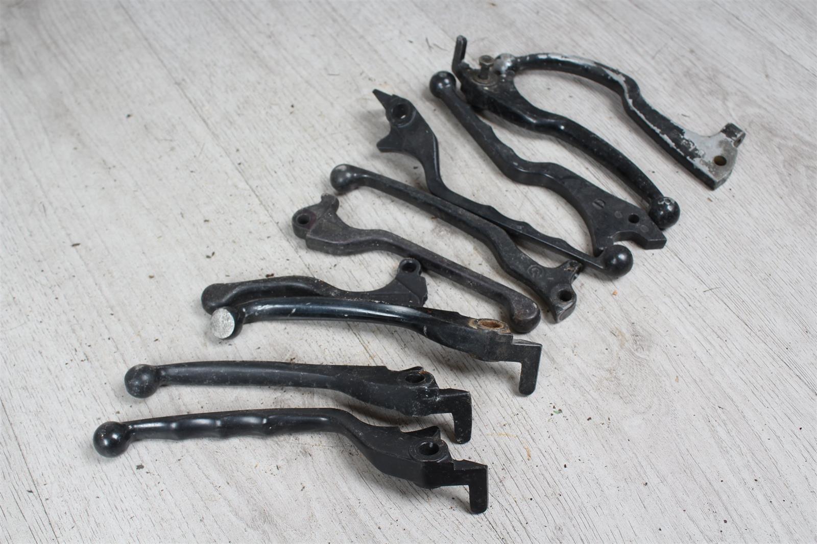 Set Bremshebel Bremsgriffe schwarz Kawasaki Suzuki Yamaha Honda unbekannt  Unbekannt   