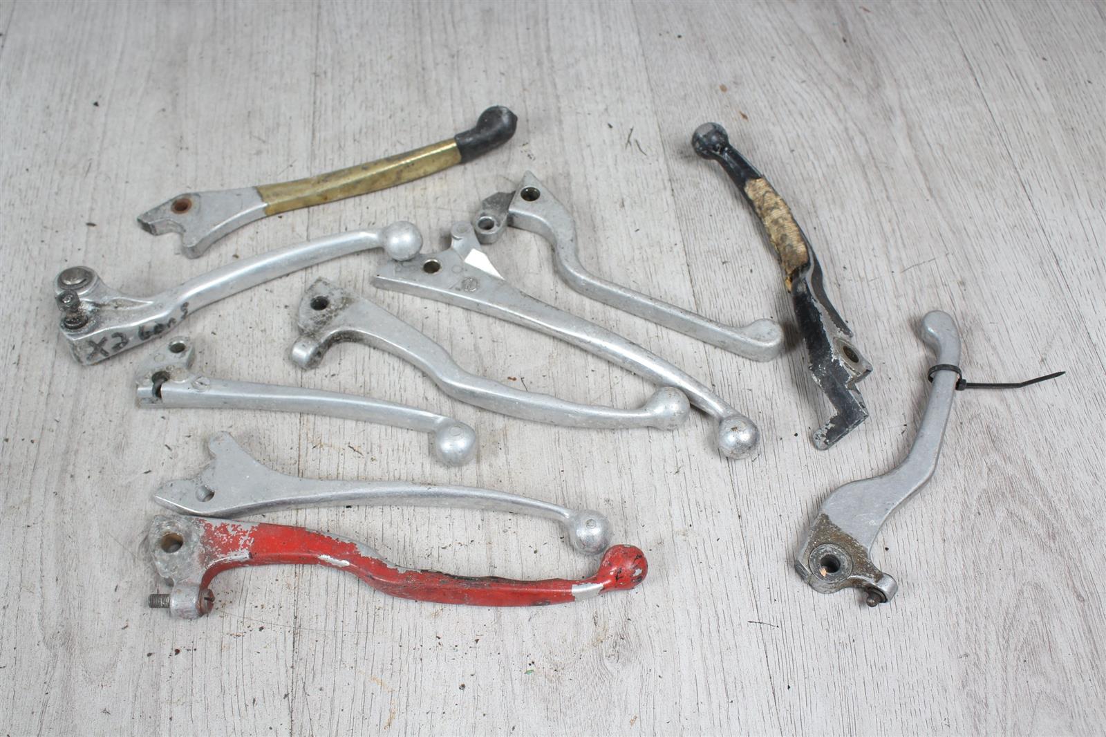 Set Bremshebel Griffe Alu Blank Kawasaki Suzuki Yamaha Honda unbekannt  Unbekannt   