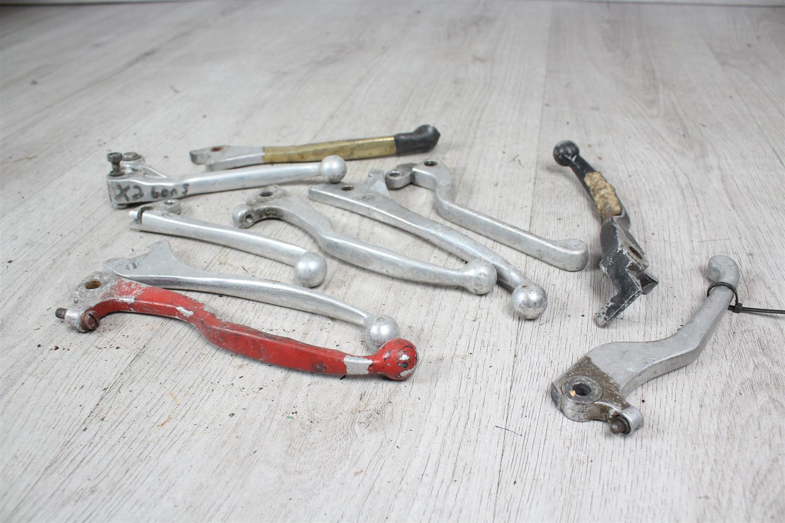 Set Bremshebel Griffe Alu Blank Kawasaki Suzuki Yamaha Honda unbekannt  Unbekannt   