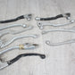 Set Bremshebel Bremsgriffe silber Kawasaki Suzuki Yamaha Honda unbekannt  Unbekannt   