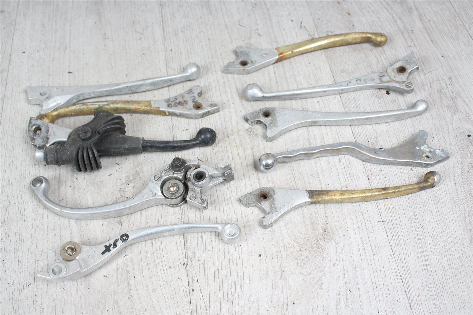 Set Bremshebel Bremsgriffe Silber Kawasaki Suzuki Yamaha Honda unbekannt  Unbekannt   