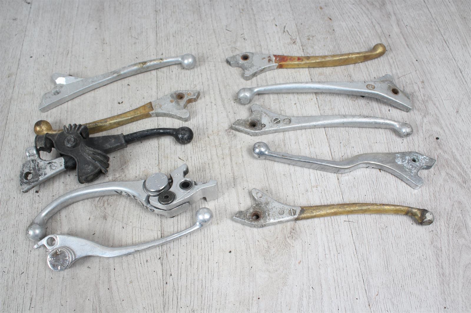 Set Bremshebel Bremsgriffe Silber Kawasaki Suzuki Yamaha Honda unbekannt  Unbekannt   