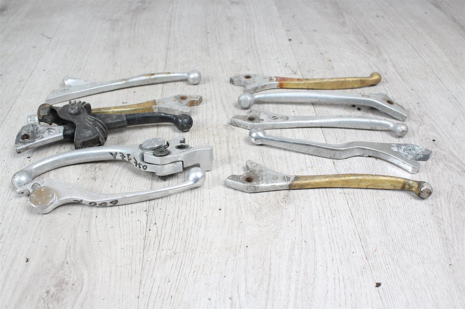 Set Bremshebel Bremsgriffe Silber Kawasaki Suzuki Yamaha Honda unbekannt  Unbekannt   