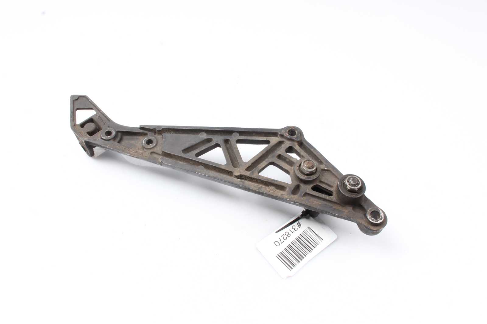 Fußrastenhalteplatte links Kawasaki GPZ 750 Unitrak ZX750A3 83-85  Kawasaki   