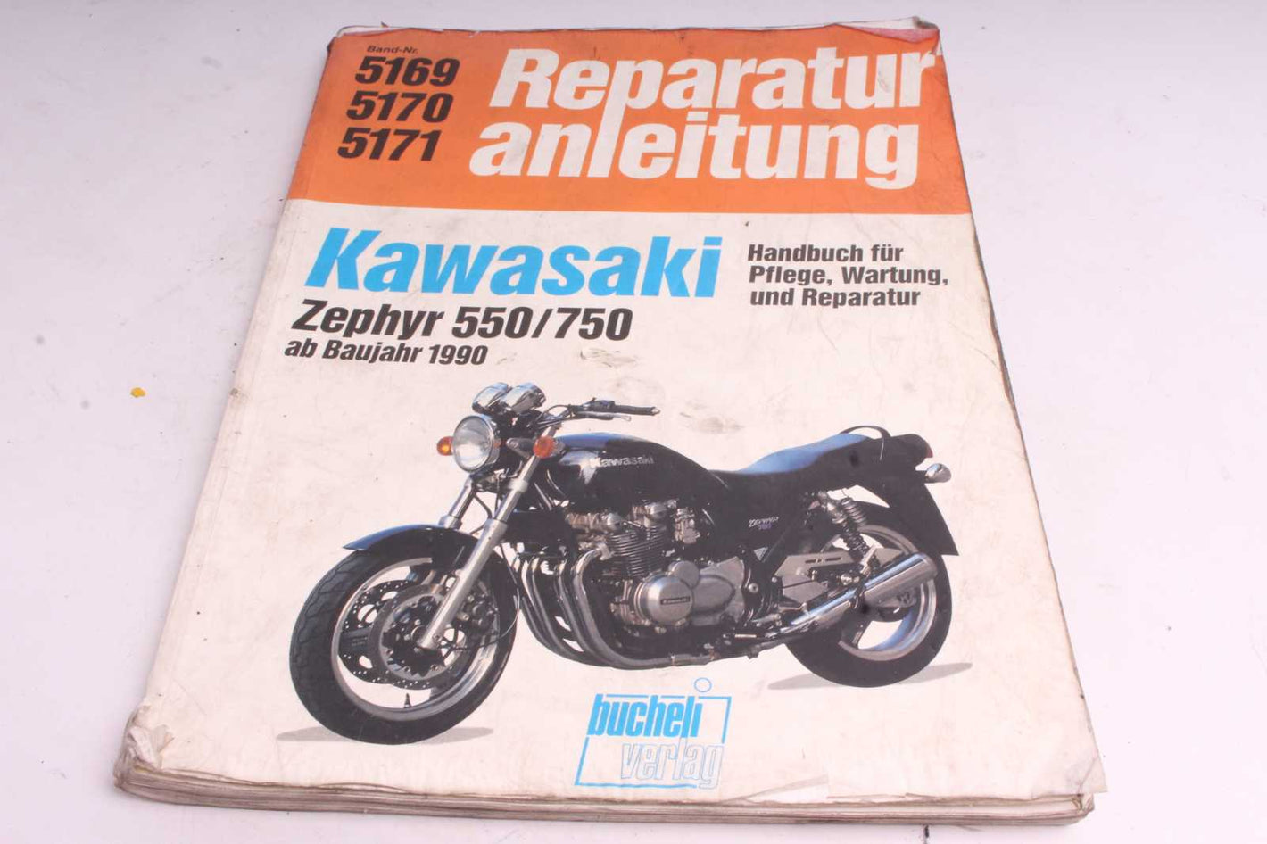 Handbuch Kawasaki Zephyr 550 ZR550B1-B5 90-94  Kawasaki   