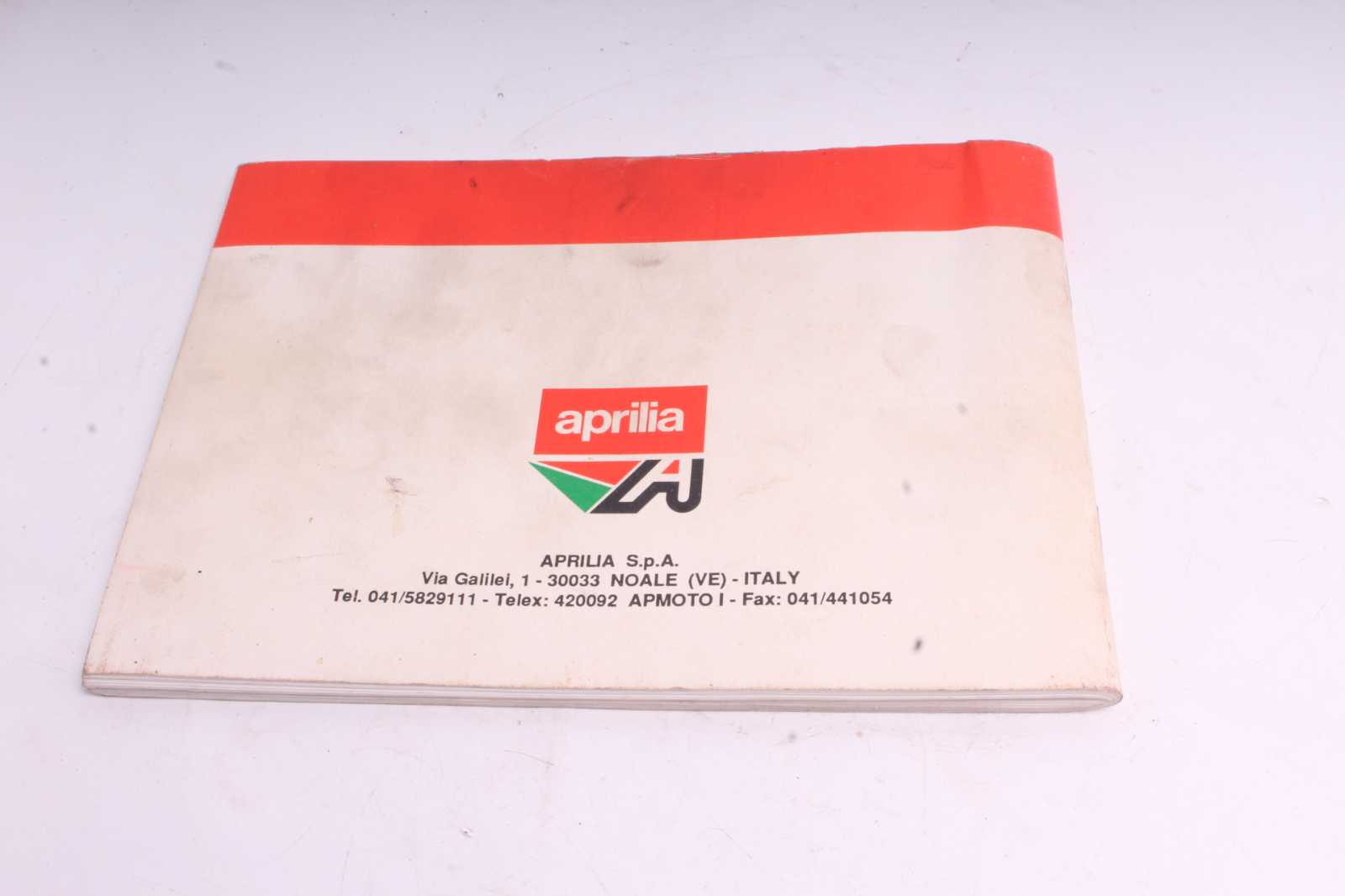 Handbuch Betriebsanweisung Aprilia Pegaso 650 GA 98-00  Aprilia   