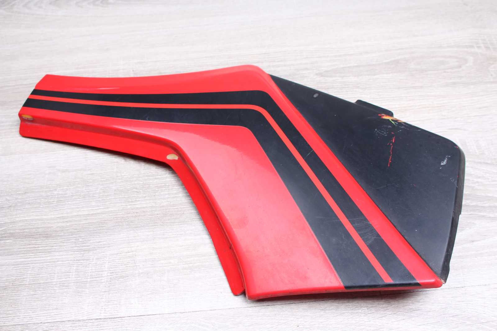 Seitendeckel Verkleidung Abdeckung links rot schwarz Honda CBX 750 F RC17 84-86  Honda   