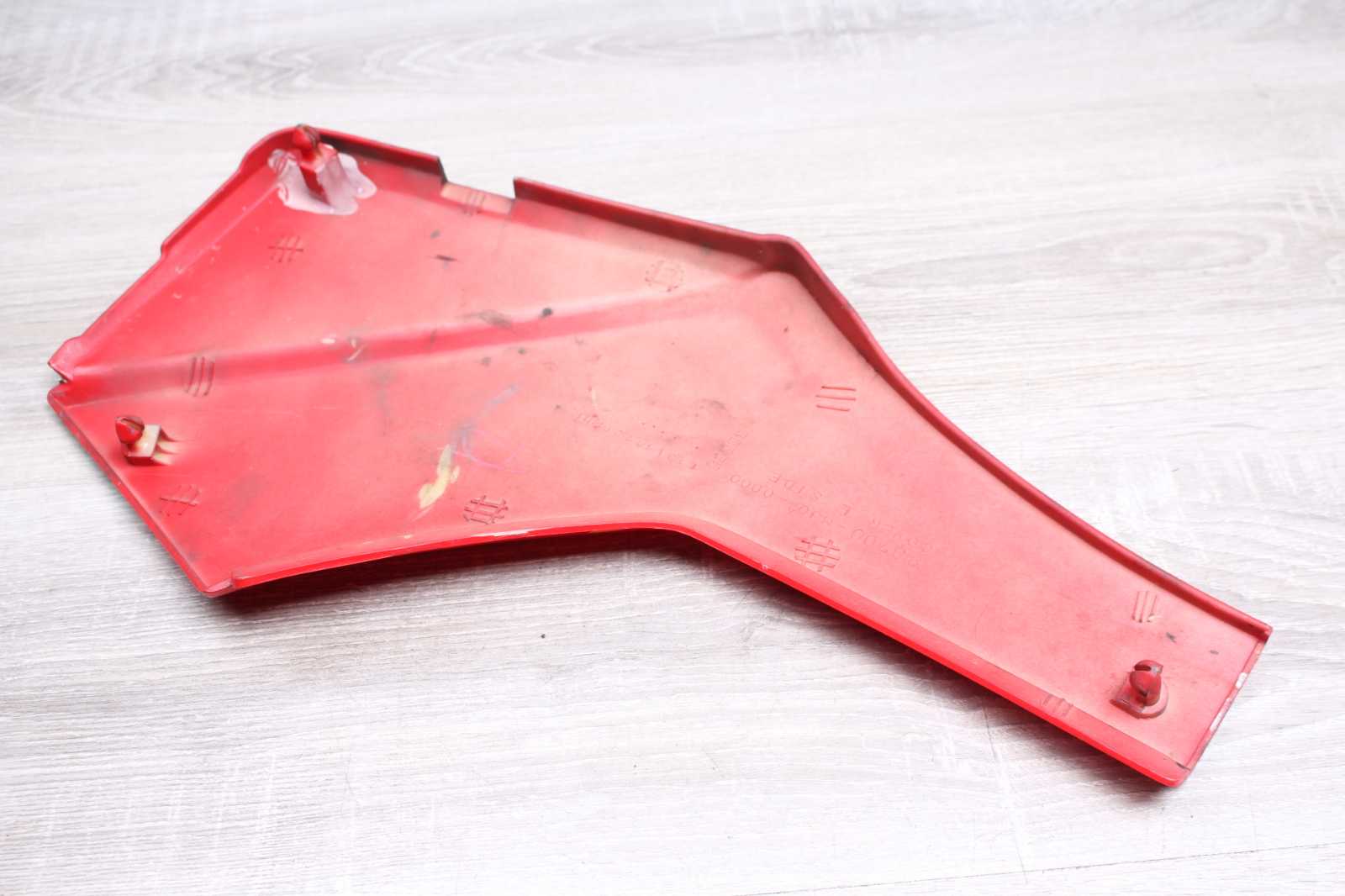 Seitendeckel Verkleidung Abdeckung links rot schwarz Honda CBX 750 F RC17 84-86  Honda   