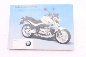 User manual Service booklet Manual BMW R 1200 R R1ST 0378 K27 06-14