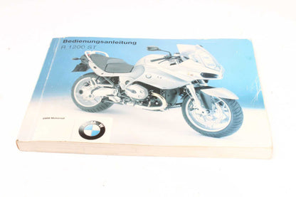 Handbuch Deutsch Bedienungsanleitung BMW R 1200 ST R1ST 0328 05-08  BMW   