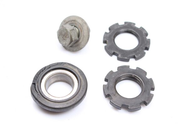 Steering head bearing discs fork bridge Kawasaki GPZ 750 Unitrak ZX750A3 83-85