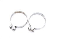 Fork bar clamps Kawasaki GPZ 750 Unitrak ZX750A3 83-85