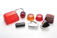 Group of rear lights, brake lights Unbekannt Konvolut