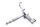 Fork bridge below Yamaha YZF 1000 R Thunderrace 4VD 96-03