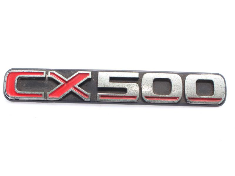 Logo emblème à droite Honda CX 500 E PC06 82-86