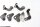 Konvolut Halter Restteile Kawasaki GPZ 305 BD Zahnriemen EX305A/B 84-89