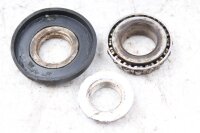 Styrhuvudets lagerskivor gaffelbrygga ovanför...