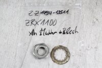 Kawasaki ZRX 1200 Ritzelmutter Blech Mutter Ritzel