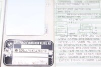 Rahmen Typenschild mit Papiere BMW K 1200 RS 589 96-00