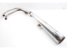 Exhaust system silencer on the right Kawasaki Z 550 F KZ550B/A 82-84