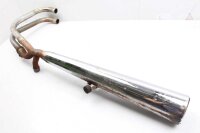 Pakojärjestelmän äänenvaimennin vasemmalla Kawasaki Z 550 F KZ550B/A 82-84