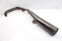 Pakojärjestelmän äänenvaimennin oikealla Kawasaki GPZ 550 Unitrak ZX550A 84-89