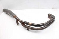 Pakojärjestelmän äänenvaimennin oikealla Kawasaki GPZ 550 Unitrak ZX550A 84-89