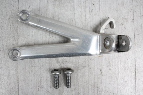 Footrest carrier recording sociusrastes behind left Yamaha YZF-R6 RJ03 99-02